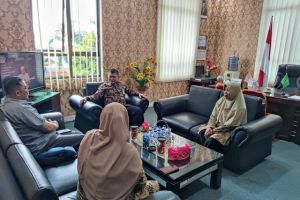 Silaturahmi Kepala Bank Syariah Indonesia (BSI) di Kantor Pengadilan Agama Kabanjahe 